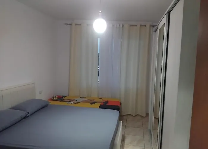 公寓 Beachfront At Shkembi Kavajes Kamelia Building *