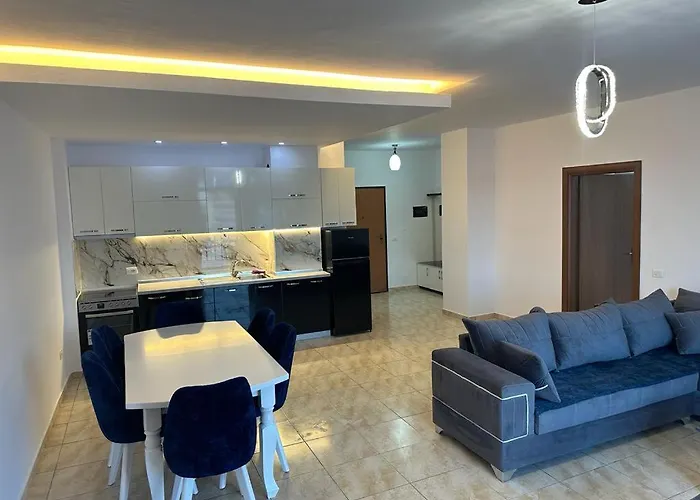 Beachfront At Shkembi Kavajes Kamelia Building Appartement Durrës