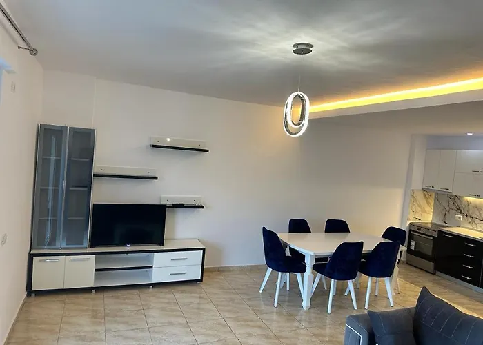 Beachfront At Shkembi Kavajes Kamelia Building Appartement Durrës